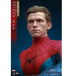 Spider-Man: No Way Home - Figurine Movie Masterpiece 1/6 Spider-Man (New Red and Blue Suit) (Deluxe Version) 28 cm