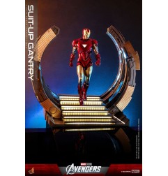 Marvel 's The Avengers - Accessoires pour figurines Accessories Collection Series Iron Man Suit-Up Gantry
