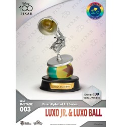 Disney - Assortiment statuettes Mini Diorama Stage 100 Years of Wonder Pixar Alphabet Art 10 cm (6)