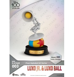 Disney - Assortiment statuettes Mini Diorama Stage 100 Years of Wonder Pixar Alphabet Art 10 cm (6)