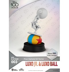 Disney - Assortiment statuettes Mini Diorama Stage 100 Years of Wonder Pixar Alphabet Art 10 cm (6)