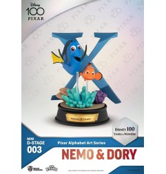 Disney - Assortiment statuettes Mini Diorama Stage 100 Years of Wonder Pixar Alphabet Art 10 cm (6)