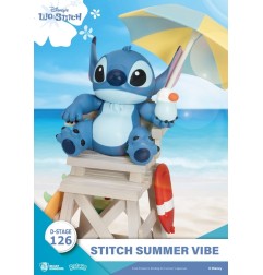 Lilo & Stitch - Disney diorama PVC D-Stage Stitch Summer Vibe 16 cm