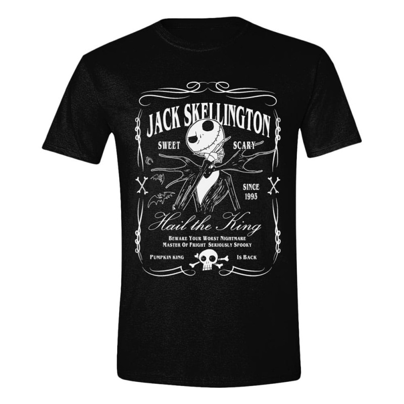 Disney - The Nightmare Before Christmas T-Shirt Jack Skellington Label Disney - The Nightmare Before Christmas T-Shirt Jack Skellington Label