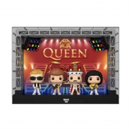 Queen - Pack 4 figurines POP! Deluxe Wembley Stadium