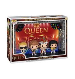 Queen - Pack 4 figurines POP! Deluxe Wembley Stadium