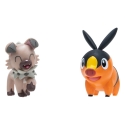 Pokémon - Pack 2 figurines Battle Figure Set Gruikui, Rockruff