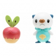 Pokémon - Pack 2 figurines Battle Figure Set Applin, Moustillon