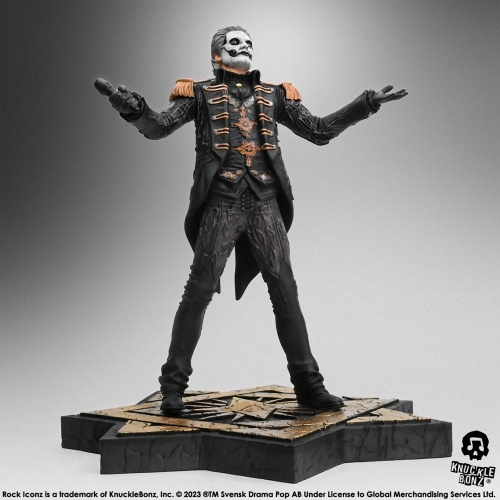 Ghost - Statuette Rock Iconz 1/9 Papa Emeritus IV (Military Jacket) 22 cm