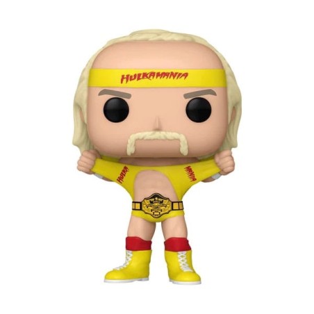 WWE - POP! Vinyl figurine Hulkamania w/belt 9 cm