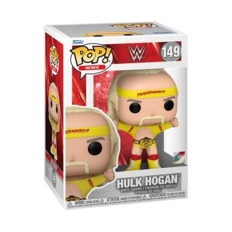 WWE - POP! Vinyl figurine Hulkamania w/belt 9 cm