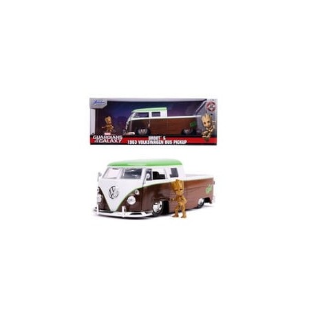 Les Gardiens de la Galaxie - Véhicule 1/24 Bus Pickup 1963 Groot