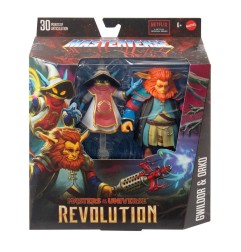 Les Maîtres de l'Univers Revolution - Pack 2 figurines Gwildor & Orko 13 cm