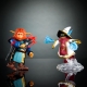 Les Maîtres de l'Univers Revolution - Pack 2 figurines Gwildor & Orko 13 cm