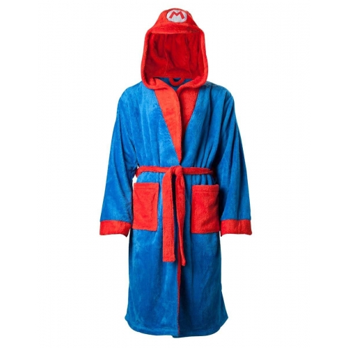 Nintendo - Peignoir de bain enfant Mario (L/XL/XXL)