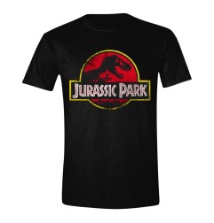 Jurassic Park - Jurassic World - Jurassic Park T-Shirt Distressed Logo 