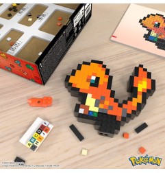 Pokémon - Jeu de construction MEGA Salaméche Pixel Art