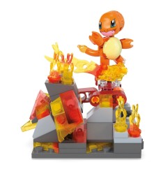 Pokémon - Jeu de construction MEGA Danse Flammes de Salamèche