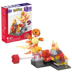 Pokémon - Jeu de construction MEGA Danse Flammes de Salamèche