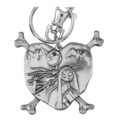 L'etrange Noël de Mr. Jack - L'Étrange Noël de monsieur Jack porte-clés métal Jack and Sally in Heart