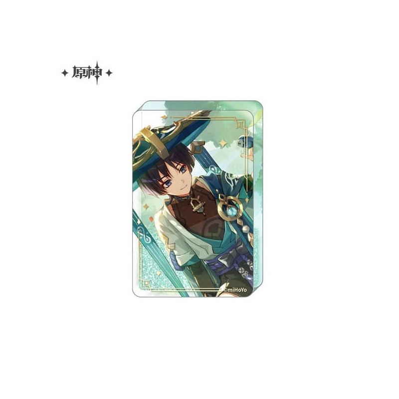 Genshin Impact - G Ornement en acrylique avec paillettes Nomade 8,5 cm