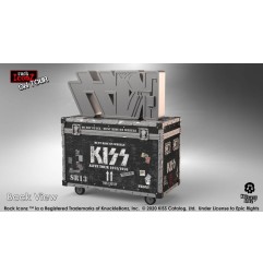 Kiss - Statuette Rock Ikonz On Tour caisse de tournée + décor de scène Alive! Tour