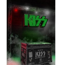Kiss - Statuette Rock Ikonz On Tour caisse de tournée + décor de scène Alive! Tour