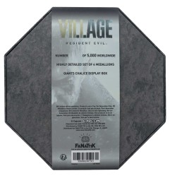 Resident Evil VIII - Pack 4 médaillons House Crest Limited Edition