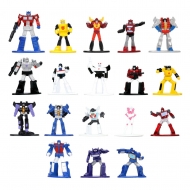 Transformers - Pack 18 figurines Transformers Diecast Nano Metalfigs 4 cm