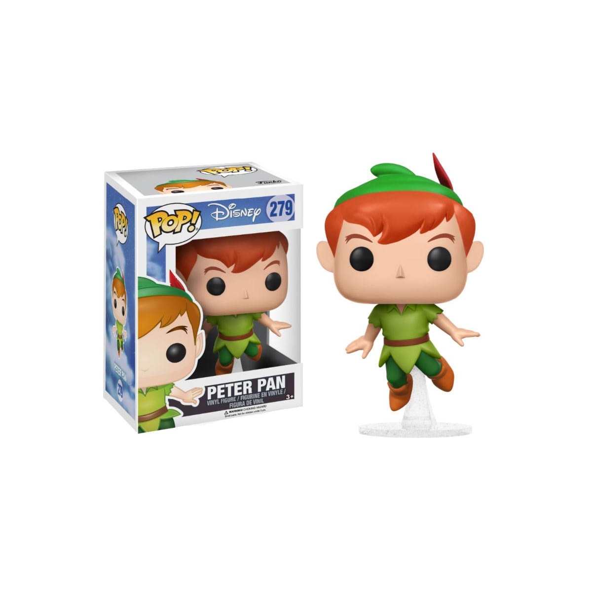 Peter Pan - Figurine POP! Peter Pan 9 cm - Figurine-Discount