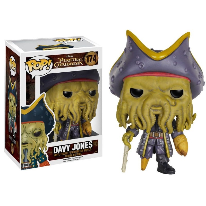 Pirates of the Caribbean - Pirates des Caraïbes POP! Vinyl figurine Davy Jones 9 cm