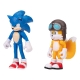Sonic The Hedgehog - Pack figurines Sonic The Movie 2 Sonic & Tails en avion 6 cm
