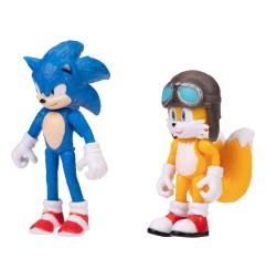 Sonic The Hedgehog - Assortiment figurines Sonic The Movie 2 Sonic & Tails in Plane 6 cm