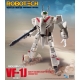 Robotech - Figurine Veritech Micronian Pilot Collection 1/100 Rick Hunter VF-1J 15 cm