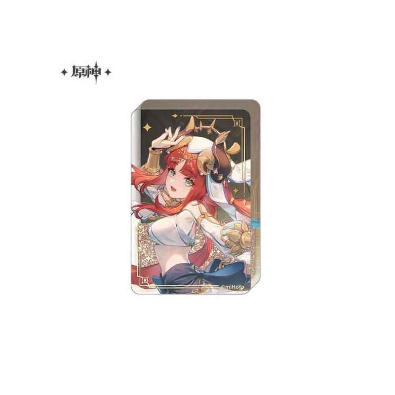 Genshin Impact - G Ornement en acrylique avec paillettes Nilou 8,5 cm