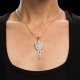 Le Seigneur des Anneaux - Réplique 1/1 pendentif & collier Arwen Etoile du Soir (argent sterling)