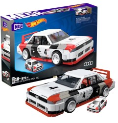 Hot Wheels - Jeu de construction Hot Wheels MEGA 1/15 Audi 90 Quattro IMSA GTO 29 cm