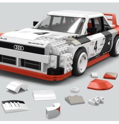 Hot Wheels - Jeu de construction Hot Wheels MEGA 1/15 Audi 90 Quattro IMSA GTO 29 cm