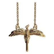 Harry Potter - Pendentif et collier Fawkes