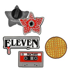 Stranger Things - Pack 4 pin's Stranger Things Saison 1