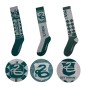 Harry Potter - Pack 3 paires de chaussettes Serpentard Harry Potter - Pack 3 paires de chaussettes Serpentard