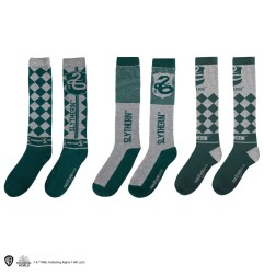 Harry Potter - Pack 3 paires de chaussettes Serpentard