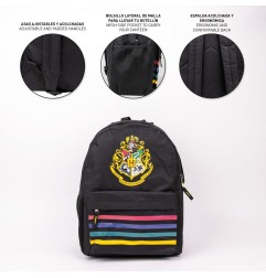 Harry Potter - Sac à dos Poudlard Black
