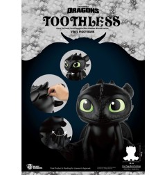Dragons - Tirelire Piggy Vinyl Toothless 34 cm