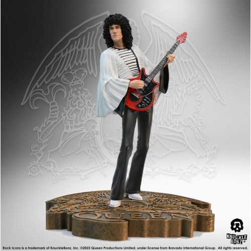 Queen - Statuette Rock Iconz Brian May II (Sheer Heart Attack Era) 23 cm