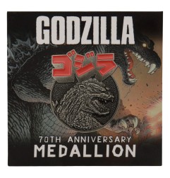 Godzilla - Médaillon Godzilla 70th Anniversary Limited Edition