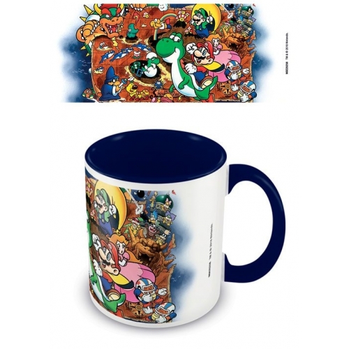 Super Mario World - Mug Coloured Inner World