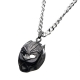 Black Panther - Pendentif avec chaînette acier inoxydable 3D Mask