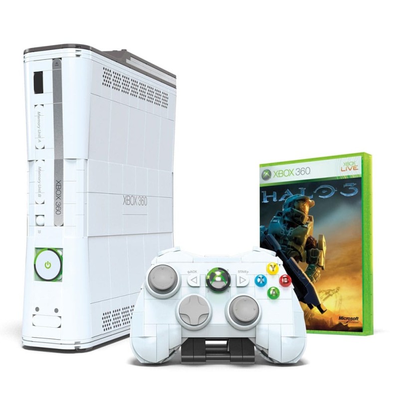 Microsoft Xbox 360 - XBOX jeu de construction MEGA 3/4 Console XBOX 360