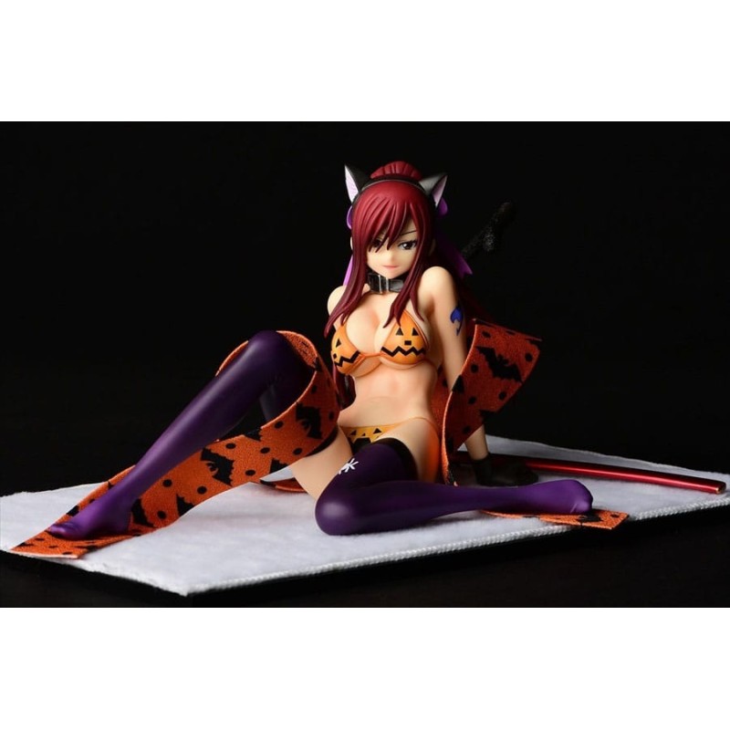 Fairy Tail - Statuette 1/6 Erza Scarlet - Halloween CAT Gravure_Style 13 cm